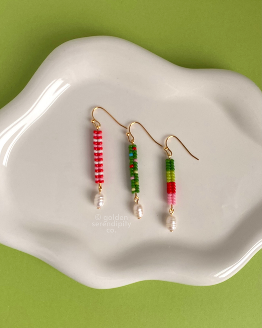 Holiday Everyday Beaded Dangles