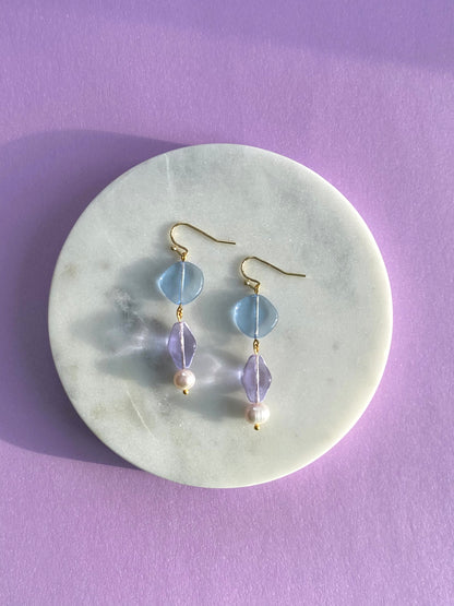 Pastel Midnight Earrings