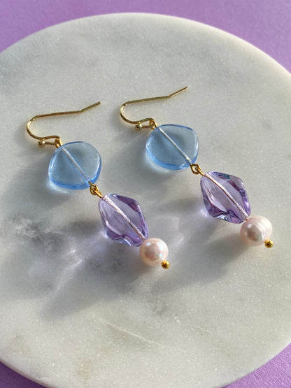 Pastel Midnight Earrings