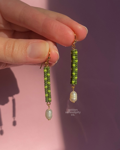 Speckled Everyday Beaded Dangles