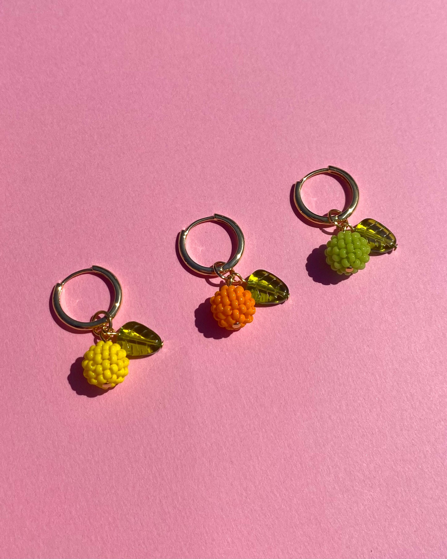 Mix & Match Citrus Charm Hoops