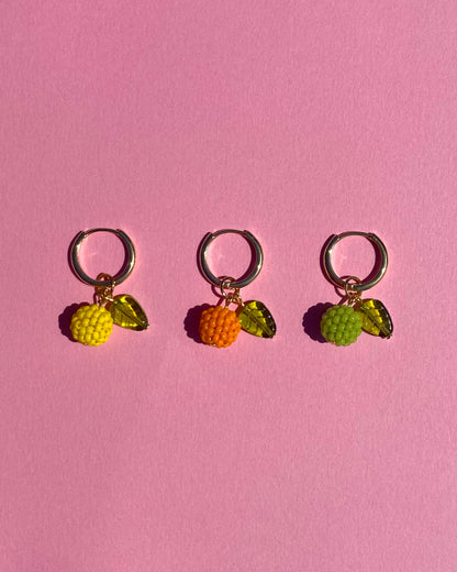 Mix & Match Citrus Charm Hoops